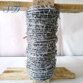 galvanized iron fence barbed wire